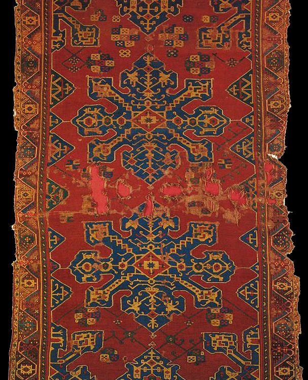 Star UShak carpet, 17th century, Western Anatolia
